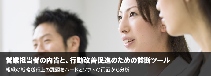 営業担当者の内省と、行動改善促進のための診断ツール――組織の戦略遂行上の課題をハードとソフトの両面から分析